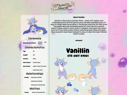 characters/vanillin screenshot