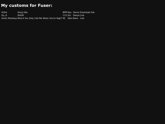 fuser screenshot