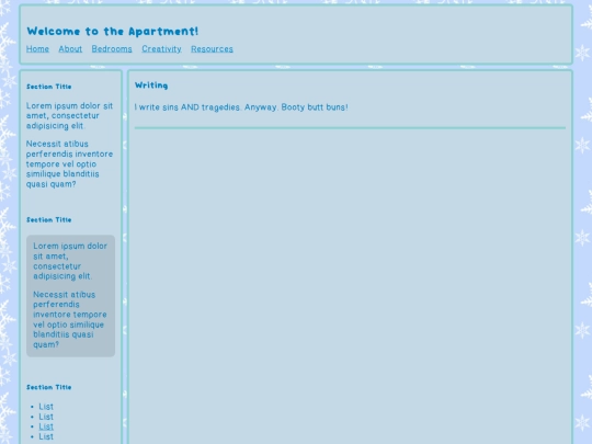 creativity/writing screenshot