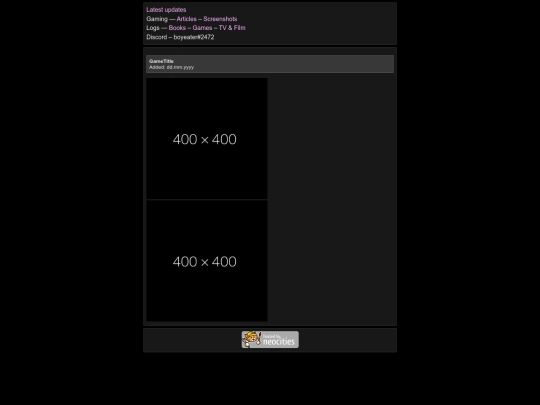 gaming/screenshots/_blank screenshot