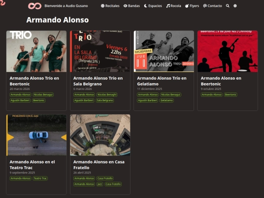 bandas/armando-alonso screenshot