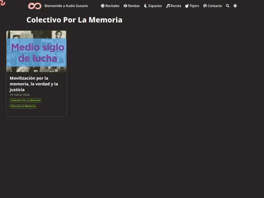 bandas/colectivo-por-la-memoria screenshot