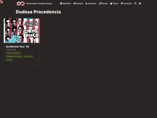 bandas/dudosa-procedencia screenshot