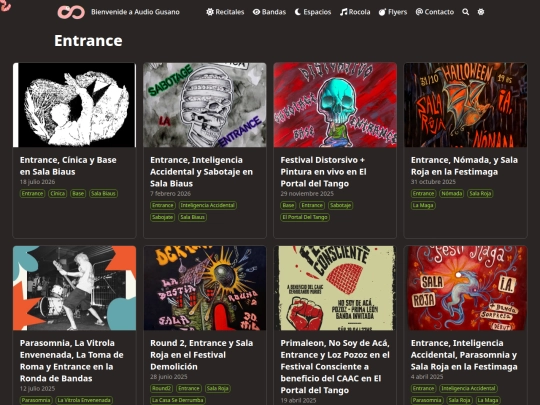 bandas/entrance screenshot