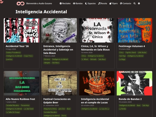 bandas/inteligencia-accidental screenshot