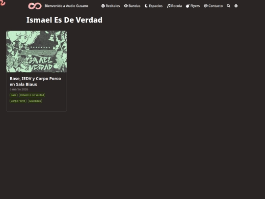 bandas/ismael-es-de-verdad screenshot