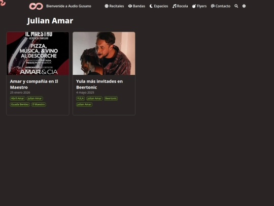 bandas/julian-amar screenshot