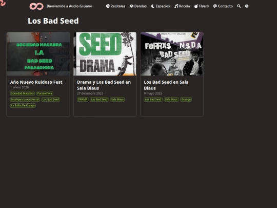 bandas/los-bad-seed screenshot