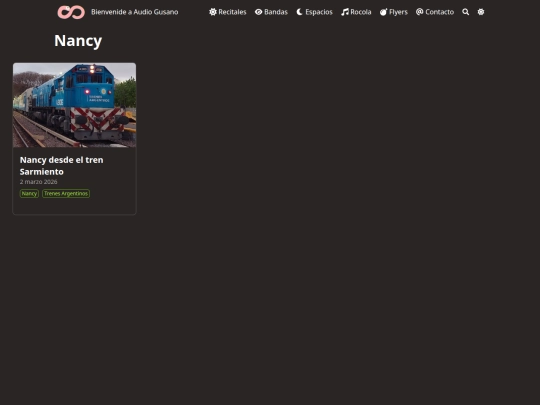 bandas/nancy/page/1 screenshot