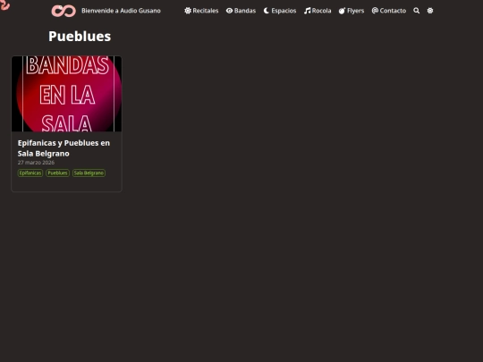 bandas/pueblues screenshot