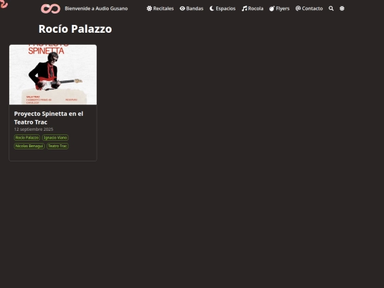 bandas/rocio-palazzo screenshot
