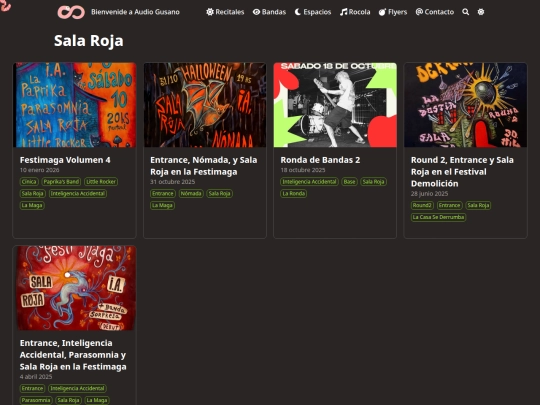 bandas/sala-roja screenshot