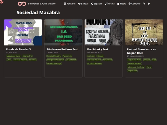 bandas/sociedad-macabra screenshot