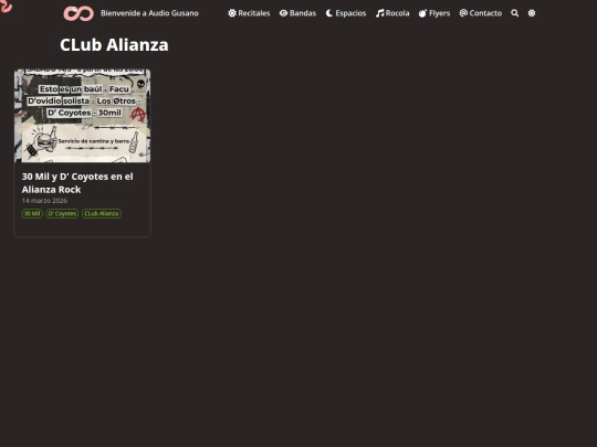 espacios/club-alianza screenshot