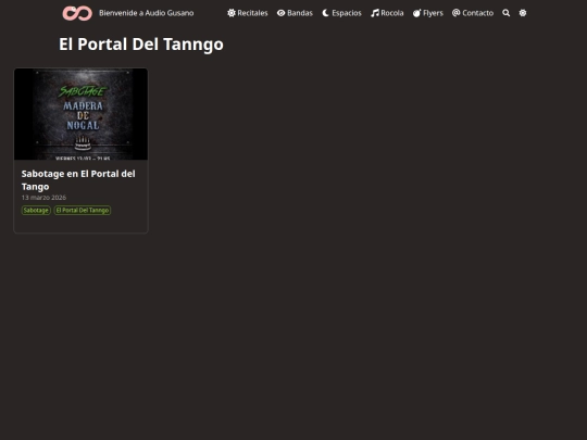 espacios/el-portal-del-tanngo/page/1 screenshot