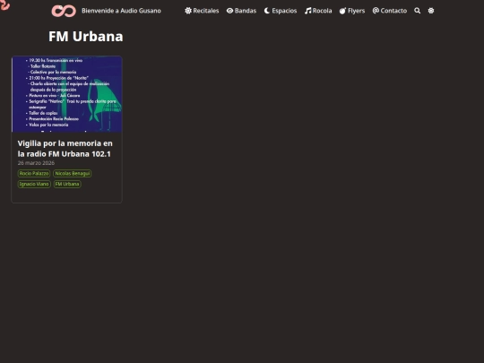 espacios/fm-urbana screenshot