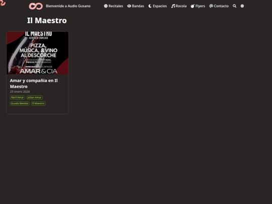 espacios/il-maestro screenshot