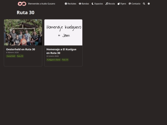 espacios/ruta-30/page/1 screenshot
