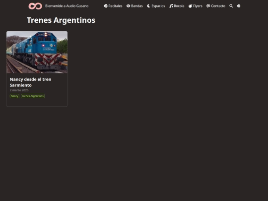 espacios/trenes-argentinos/page/1 screenshot