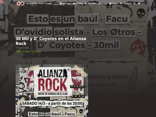 recitales/club-ciclon/alianza-rock screenshot