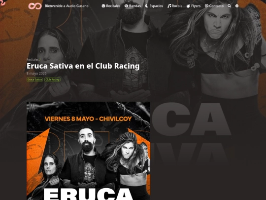 recitales/club-racing/eruca screenshot