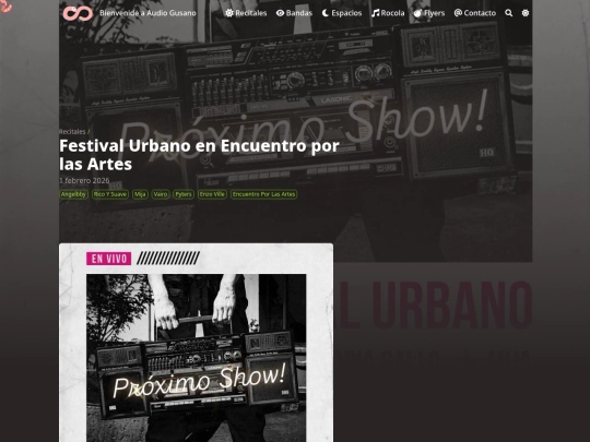 recitales/encuentro-por-las-artes/urbana screenshot