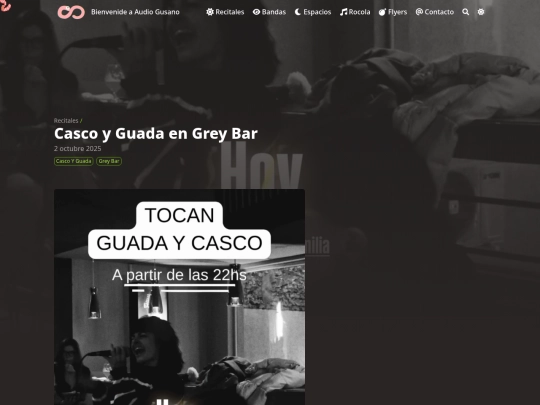 recitales/grey-bar/casco-guada screenshot