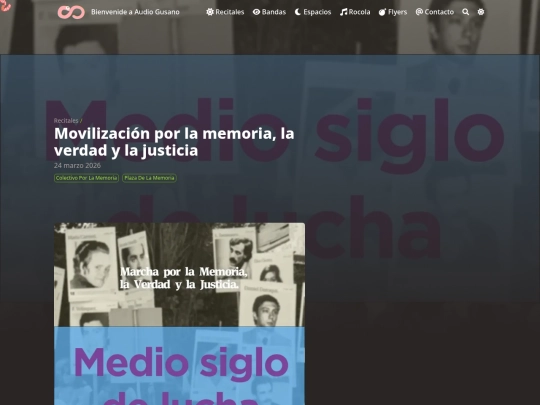recitales/plaza-de-la-memoria/50anos screenshot
