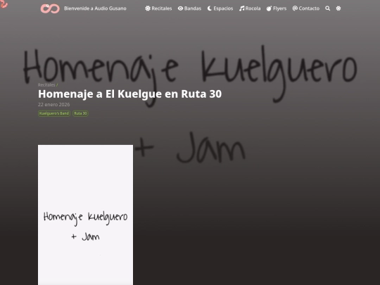 recitales/ruta30/kuelgue screenshot