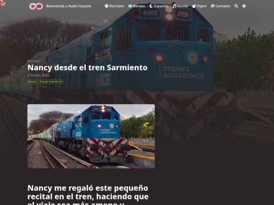 recitales/tren/nancy screenshot