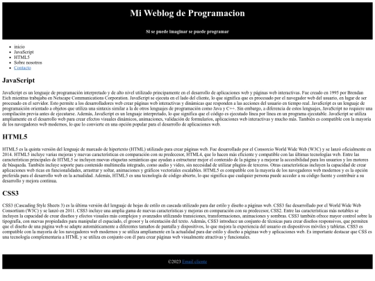 mi weblog screenshot