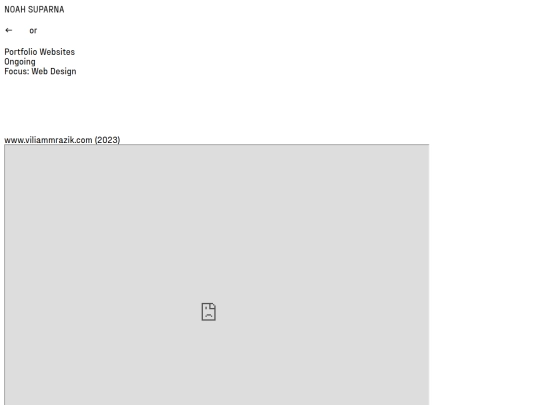portfolios screenshot