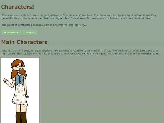 characterspage screenshot
