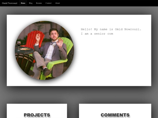 portfolio screenshot