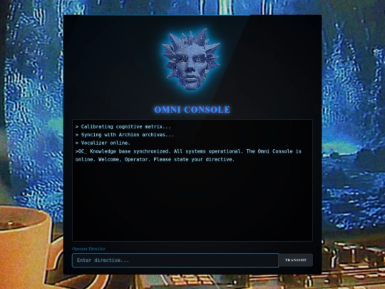 Console screenshot