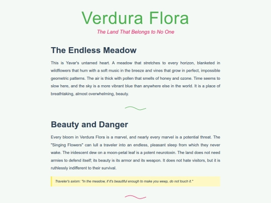 verdura-flora-dossier screenshot