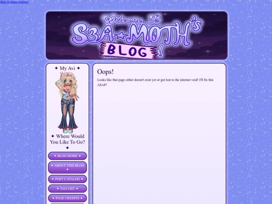 blog/not_found screenshot