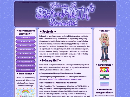projects screenshot