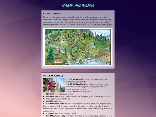 camp screenshot