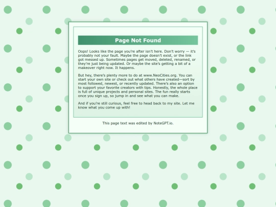 not_found screenshot