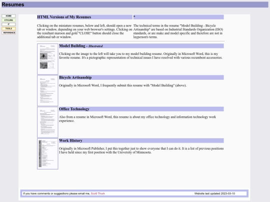 resumes/resume screenshot