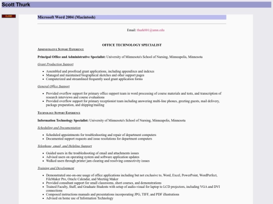 resumes/support screenshot
