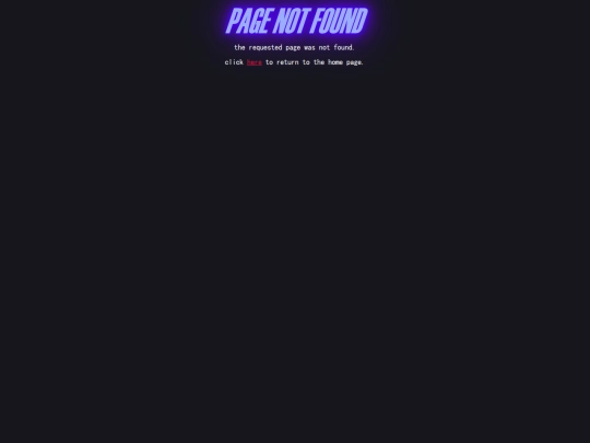 not_found screenshot