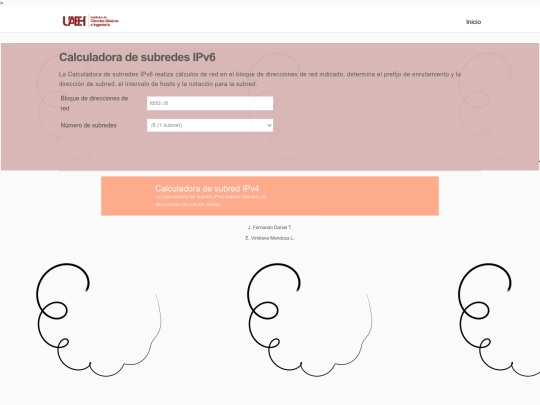 ipv6-subredes-calculadora screenshot