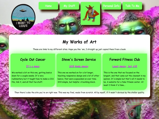 projects screenshot