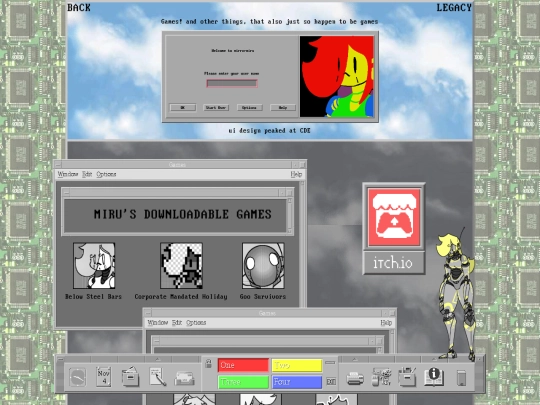 games screenshot