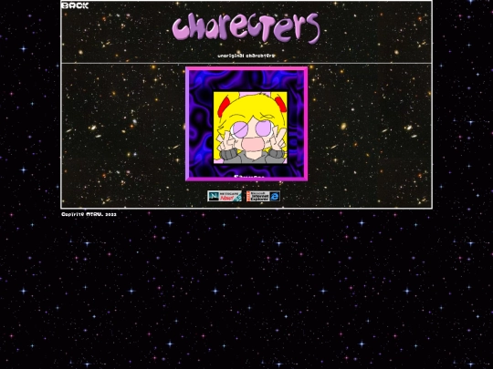 pages/charchters screenshot