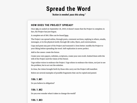 spreadtheword screenshot