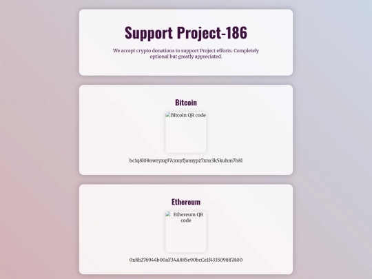support screenshot