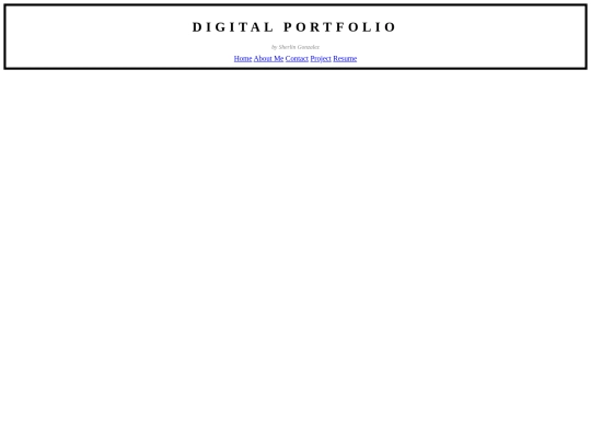 Portfolio screenshot